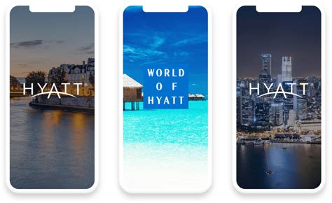 World of Hyatt Mobile App.